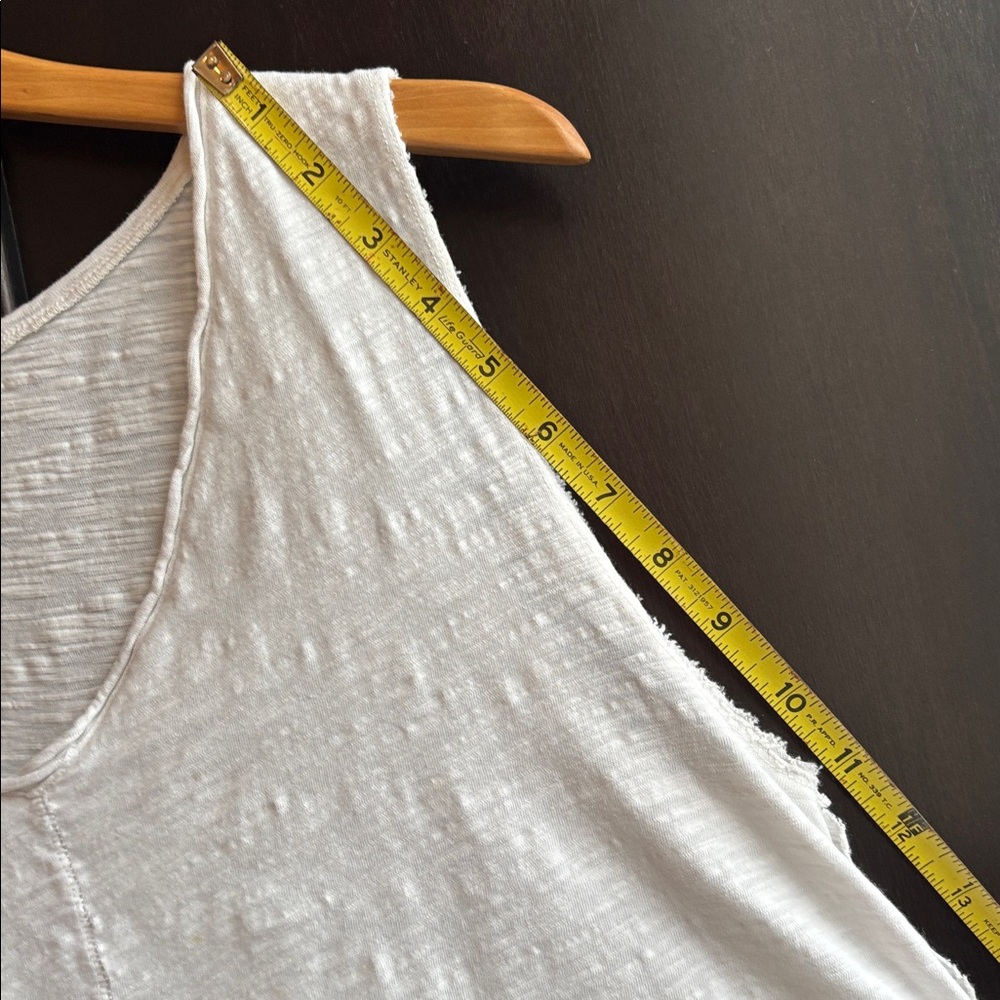 Dylan White Layered Tank Top - Picture 12 of 14